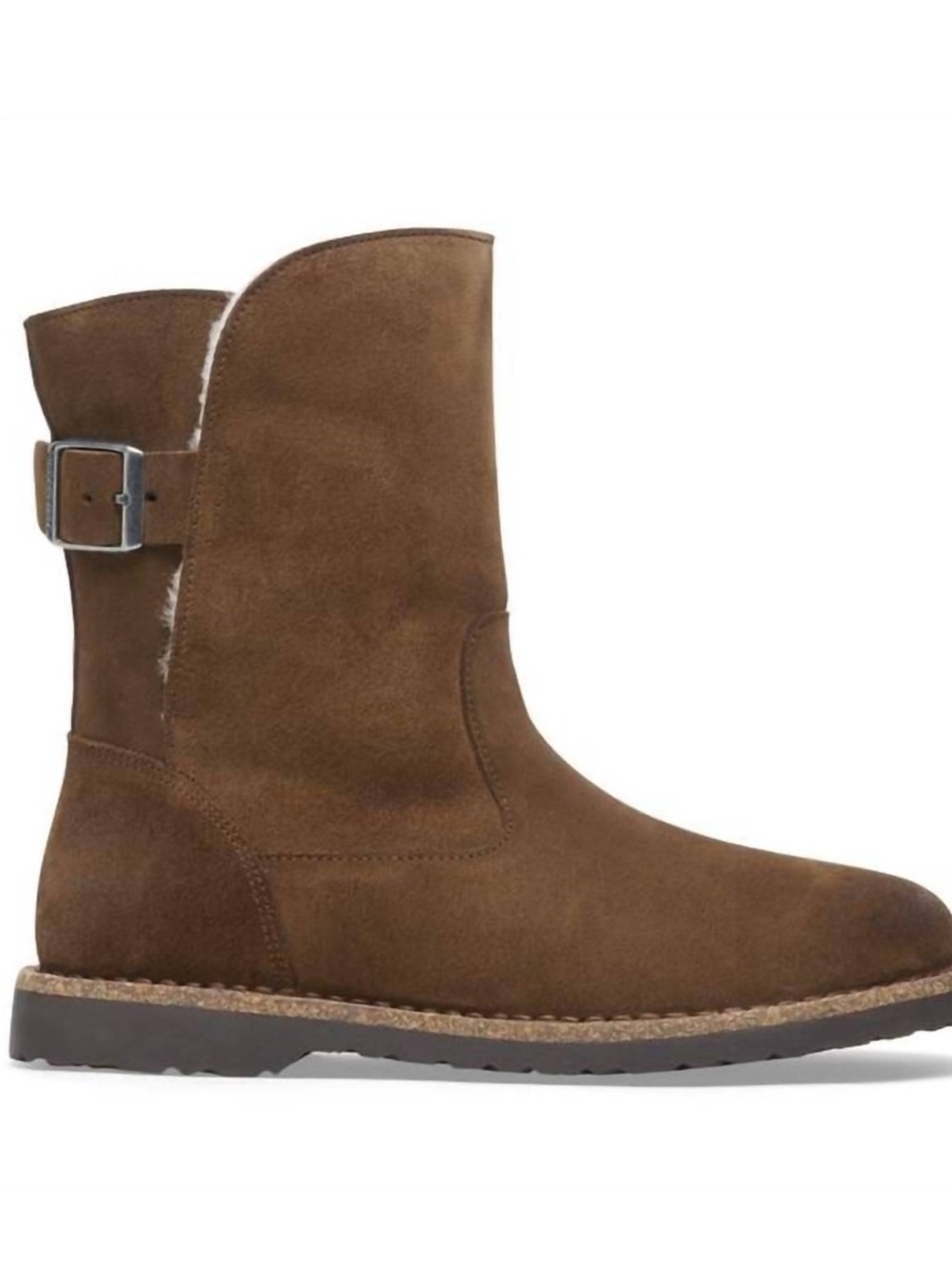 BIRKENSTOCK women’s Uppsala Shearling
Suede Leather boots
